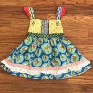 Matilda Jane knot top strawberry